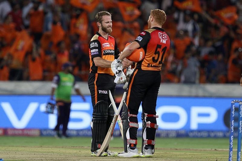 Kane Williamson and Jonny Bairstow will be important for SRH's chances ( Image Credits: iplt20.com/bcci)